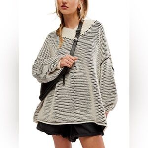 Free People Women's Maisie Two-Tone Sweater